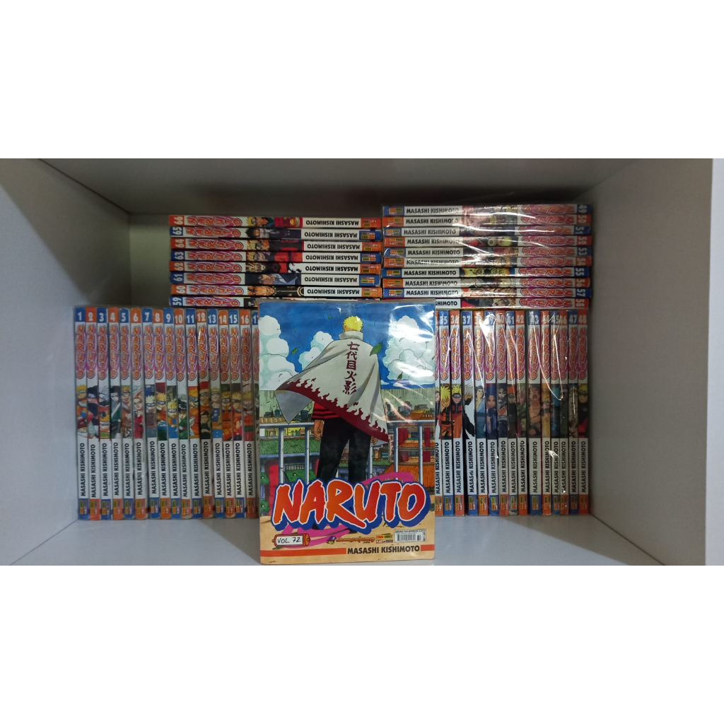 Naruto Gold - 1 Ao 72 / Coleção Completa Mangá