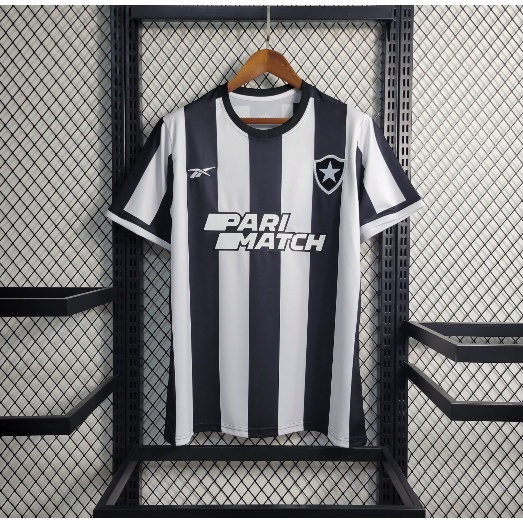 Camisa Do Botafogo Uniforme Titular Listrada 2022/2023 - Camiseta De Time  De Futebol Oficial Tailandesa 1:1 - Corre Que Ta Baratinho