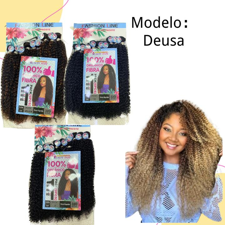 Cabelo Orgânico Deusa - Fashion Line