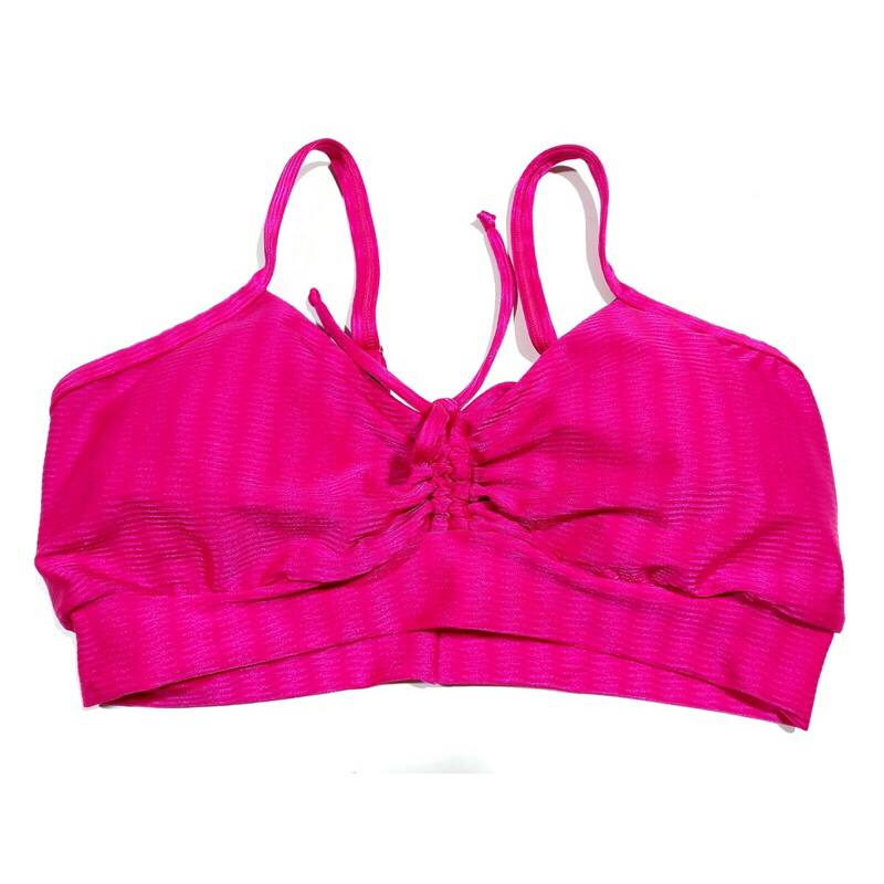 Victoria Secret VSX Sport Bra 32 C Blue ,Pink Black,Gel Underwire Sports  Bra 
