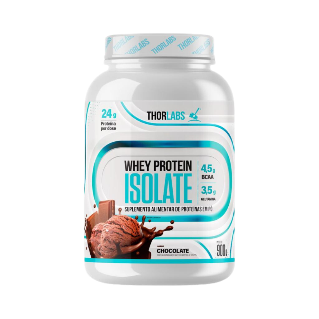 Whey Protein Isolate Pote 900g ThorLabs Shopee Brasil