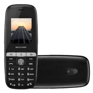Celular Multilaser Up Play Dual Chip Mp3 Com Câmera Preto - Multilaser - P9076