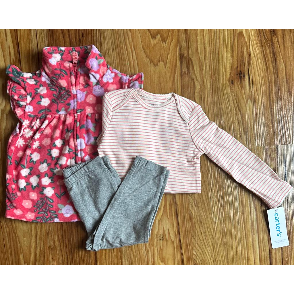 Trio Carter's diversos tamanho importados (novos) em Oferta na Shopee