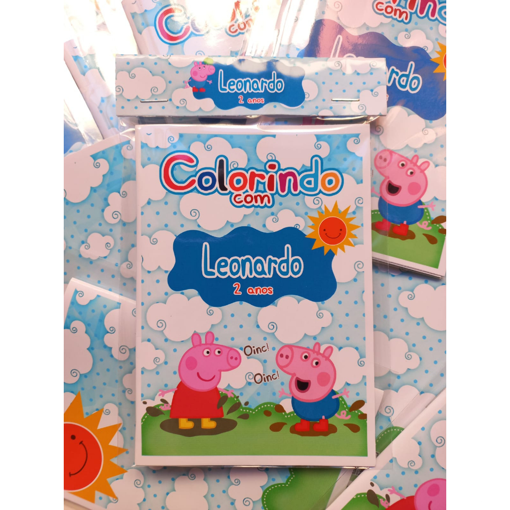 Kit 50 Desenhos Infantil Galinha Pintadinha Para Colorir Envio Imediato