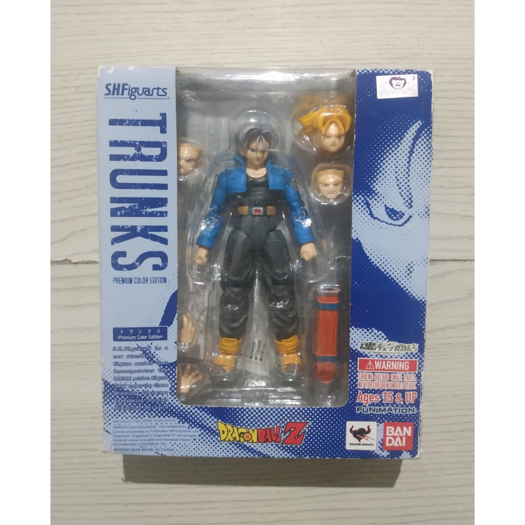 Trunks Premium Color Edition Dragon Ball Z (S.H. Figuarts) Shopee