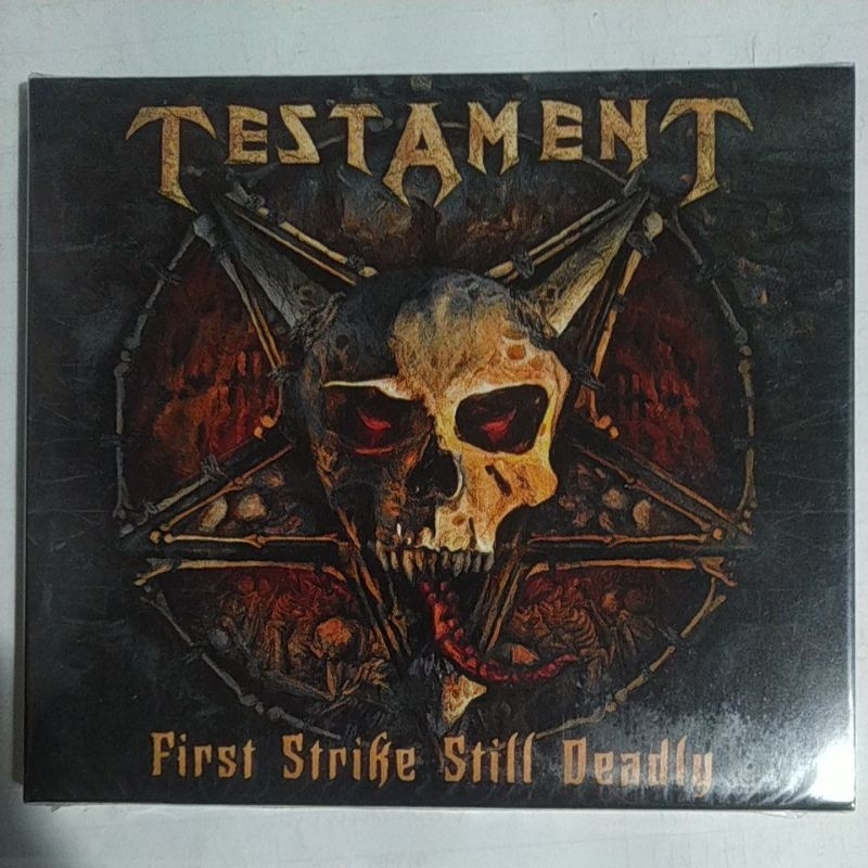 CD TESTAMENT First Strike Still Deadly Thrash Metal Lacrado | Shopee Brasil