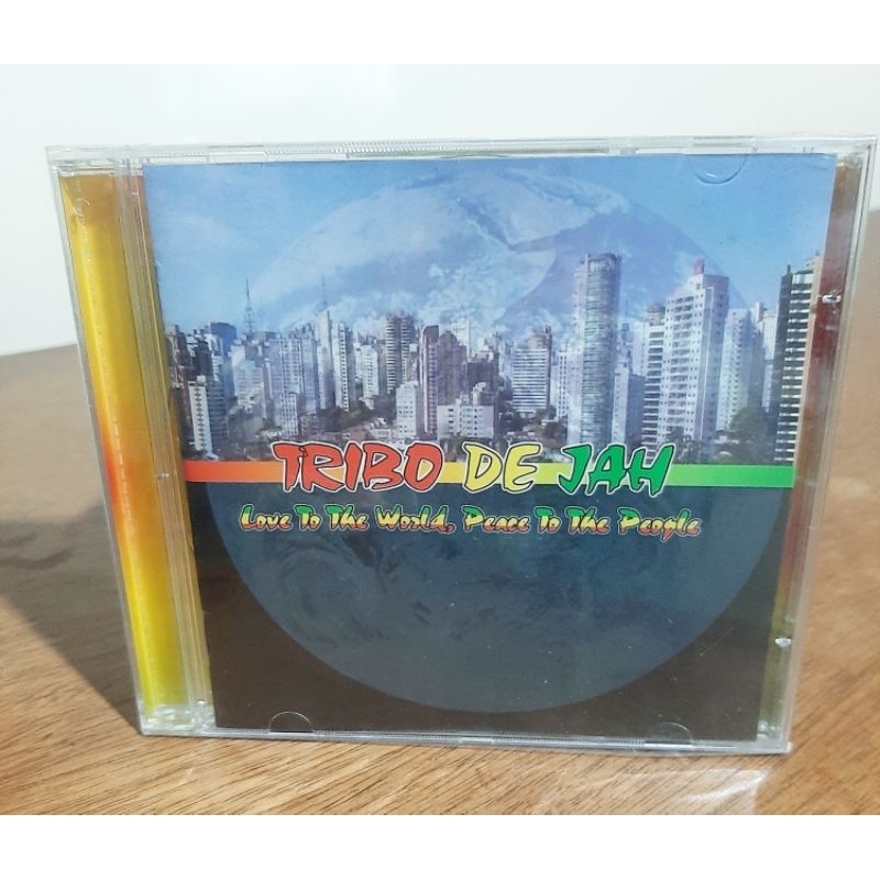 CD TRIBO DE JAH - LOVE TO THE WORLD PEACE TO THE PEOPLE - NOVO LACRADO DE FA