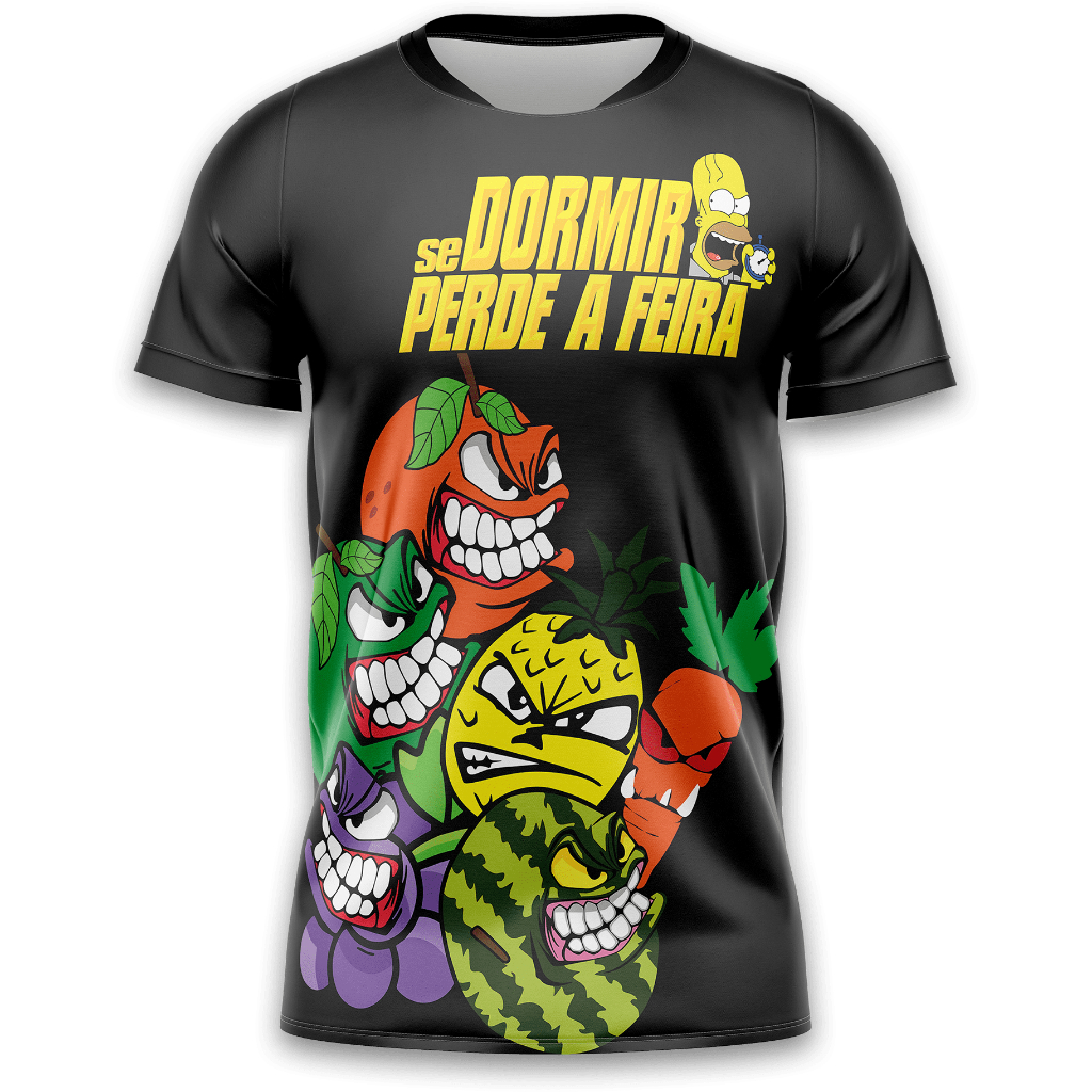 Camisa / Camiseta Caminhoneiro - se dormir perde a feira