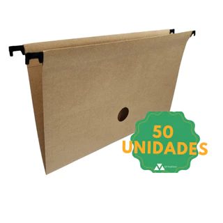 Pasta Suspensa Kraft Completa 200Gm 50 Unidades