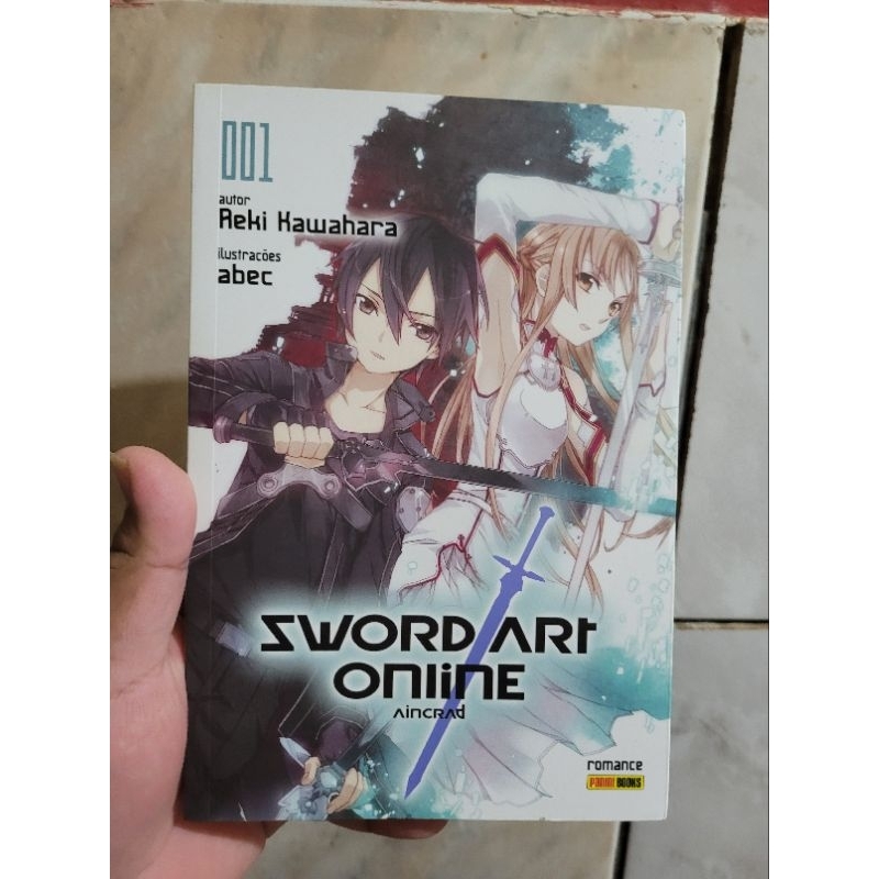 Sword Art Online Vol.1 Light Novel Escorrega o Preço