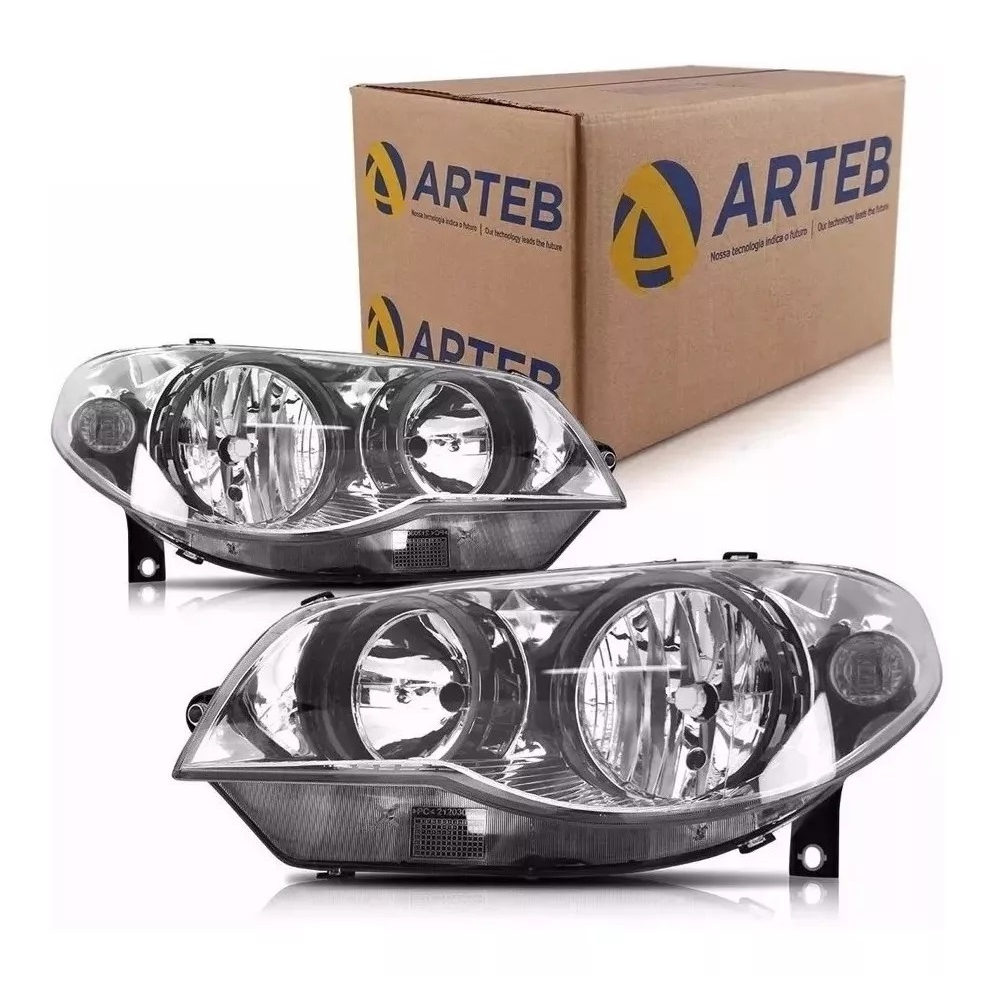Farol Palio Original Arteb 2004 2005 2006 2007 2008 2009 | Shopee Brasil