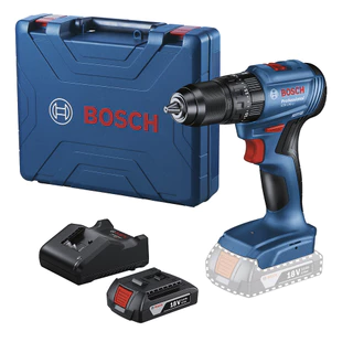 Parafusadeira à Bateria Impacto 18v Kit Bateria 2.0ah e Maleta 06019K31E6000 BOSCH