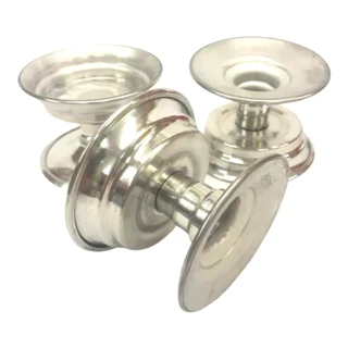 Castiçal De Vela Universal Para Vela Comum E 7 Dias Unidade