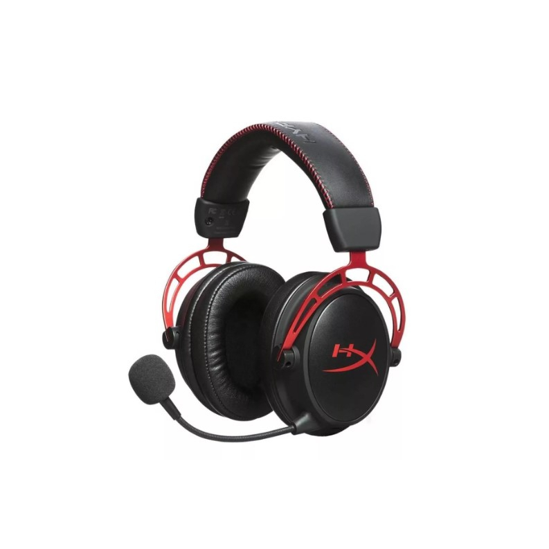 Headset over-ear gamer HyperX Cloud Alpha HX-HSCA black e red