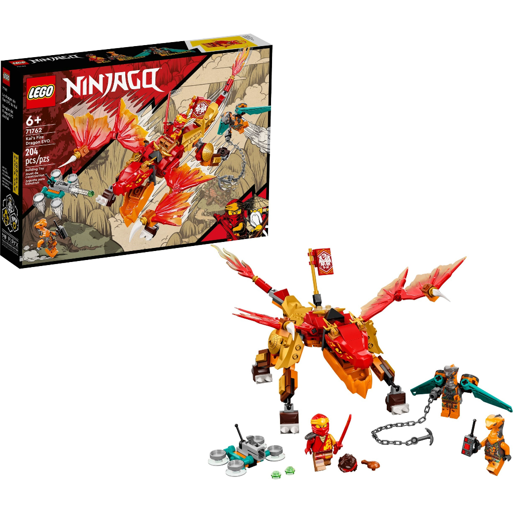 LEGO Ninjago 71762 Dragão do Fogo EVO do Kai - LEGO - Compra na