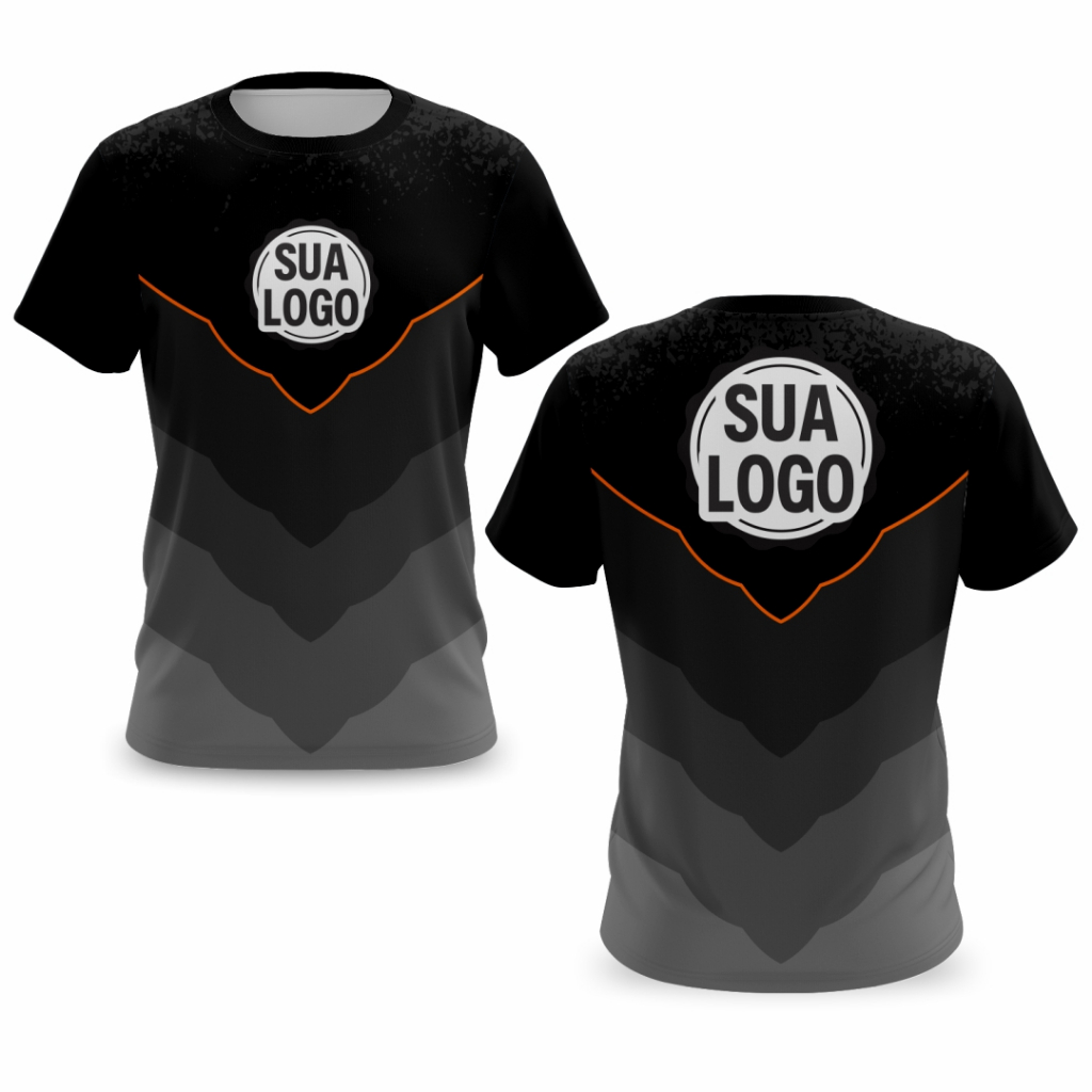 Kit 5 Camisetas Masculinas Femininas Personalizadas Com Logo Uniforme Sublimação Digital