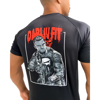 Camiseta Academia Dry Fit Coleção Militar Dabliu Fit Proteção UV +35 Lançamento Exclusivo