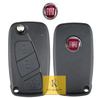 CHAVE CANIVETE FIAT STILO PUNTO IDEA LINEA - 3 BOTÕES