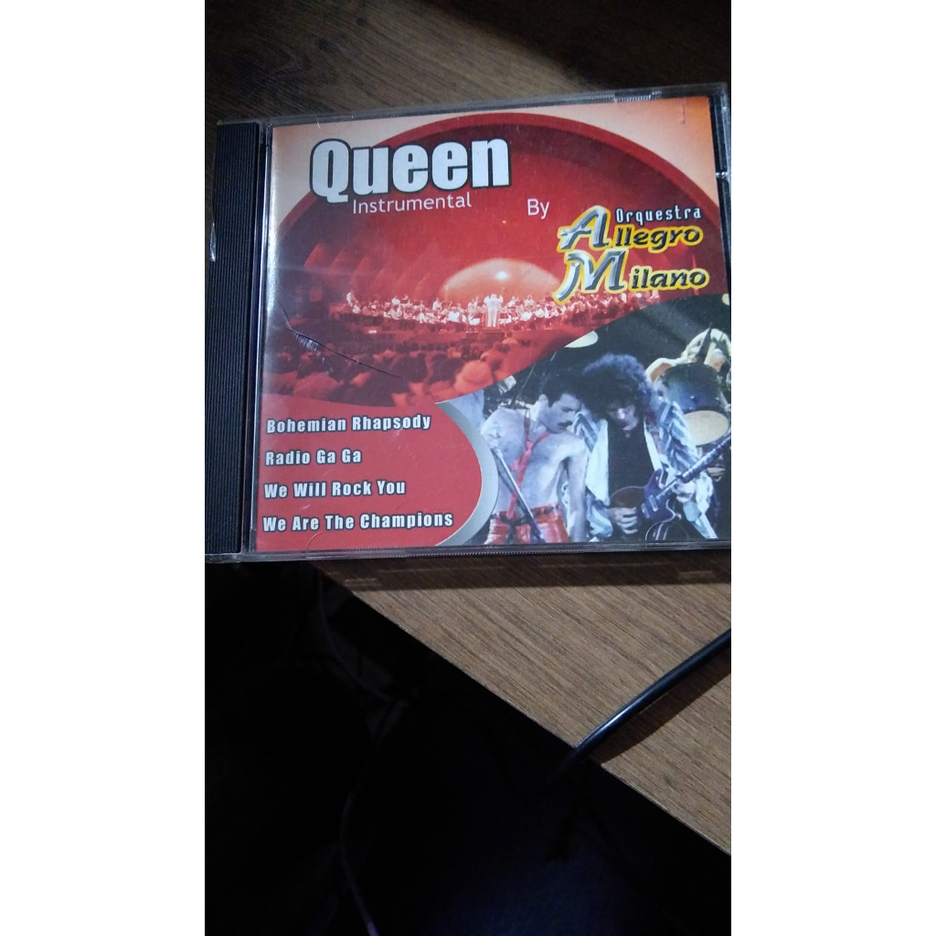 CD queen instrumentral allegro milano 1266 | Shopee Brasil
