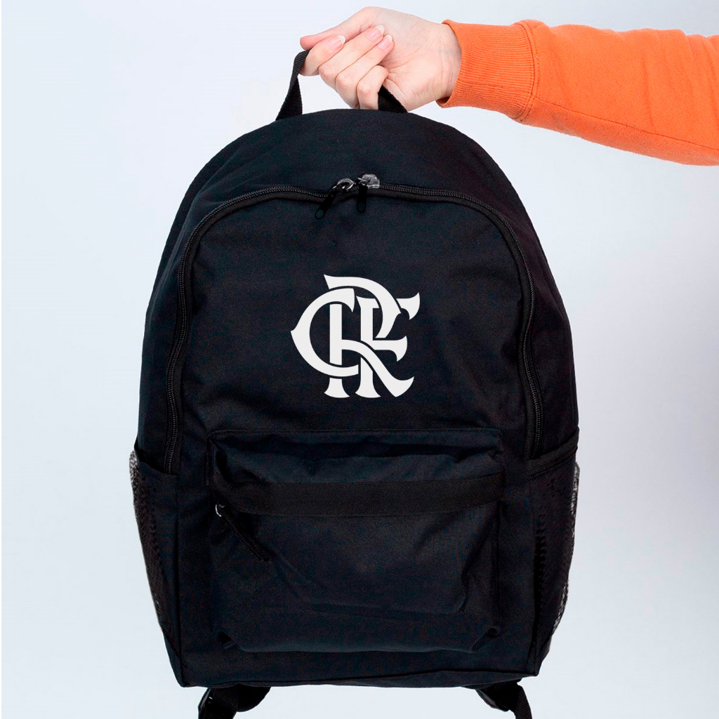 Mochila FLAMENGO FLA Bolsa Escolar Trabalho Viagem Mala Faculdade Fut masculina feminina Rubro Negro