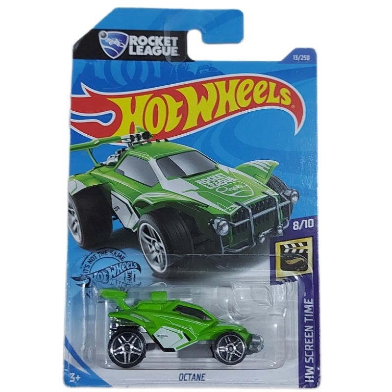 Octane Hw Screen Time 8/10 Rocket League Hot Wheels 2020 Miniatura 1/64 ...