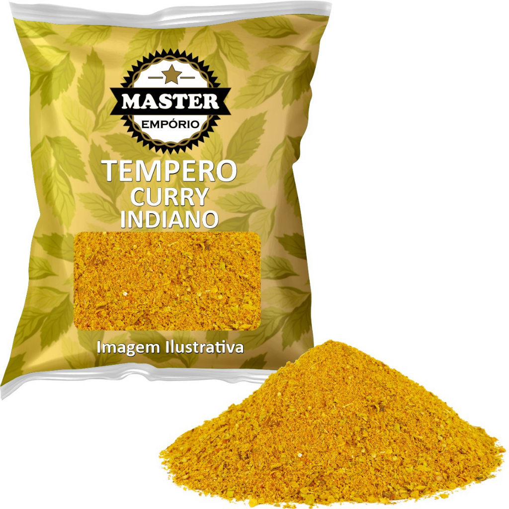 Tempero Curry Indiano 10kg | Shopee Brasil