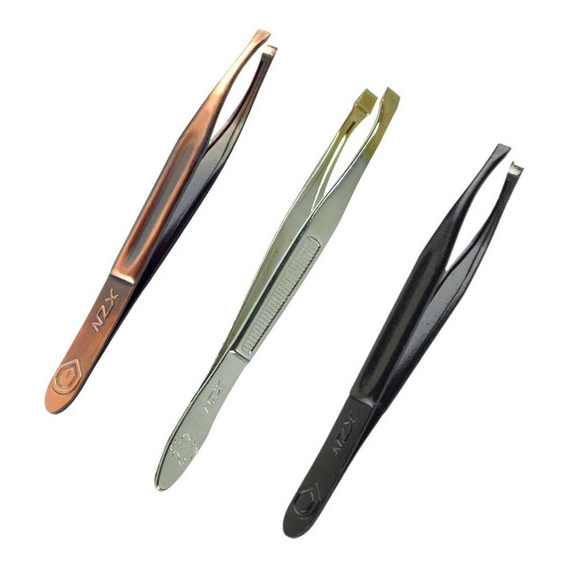 Pinça De Sobrancelha Profissional XZN Cor a escolher | Shopee Brasil