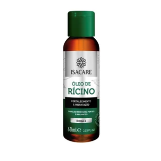 Óleo de Rícino Natural 60ml Isacare