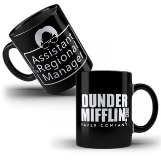 Caneca de Porcelana Personalizada The Office Dunder Mifflin - Assistant Of The Regional Manager