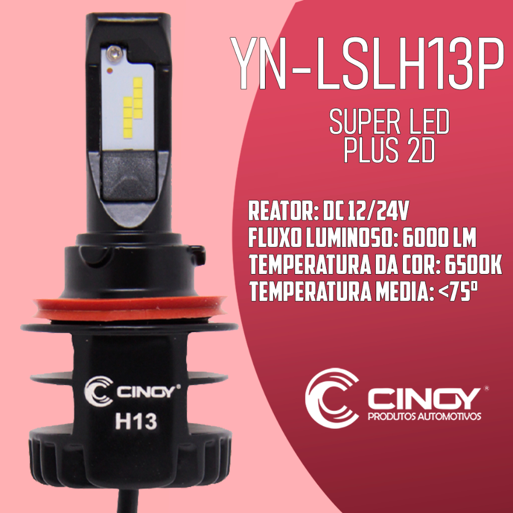 Kit Super Led Plus Ultra H1 H3 H7 H11 H16 H27 HB3 HB4 6500K - Cinoy Kit Super Led Plus Ultra H1 H3 H7 H11 H16 H27 HB3 HB4 6500K - Cinoy
