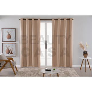 Cortina Blackout PVC corta 100 % a luz 2,80 m x 2,30 m para sala, escritorio, quarto