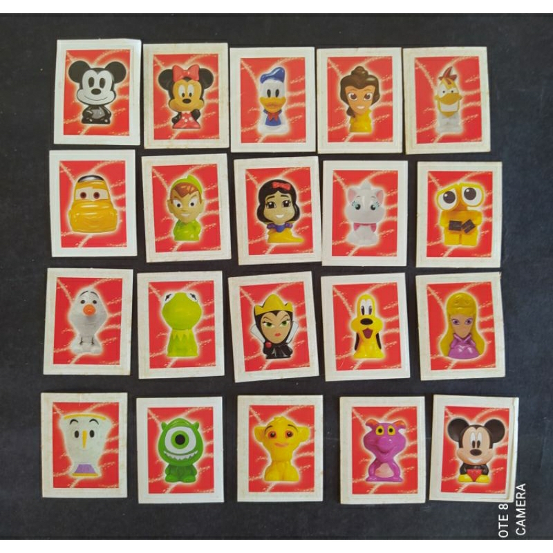 Gogos Disney 20 figurinhas da Claro. | Shopee Brasil