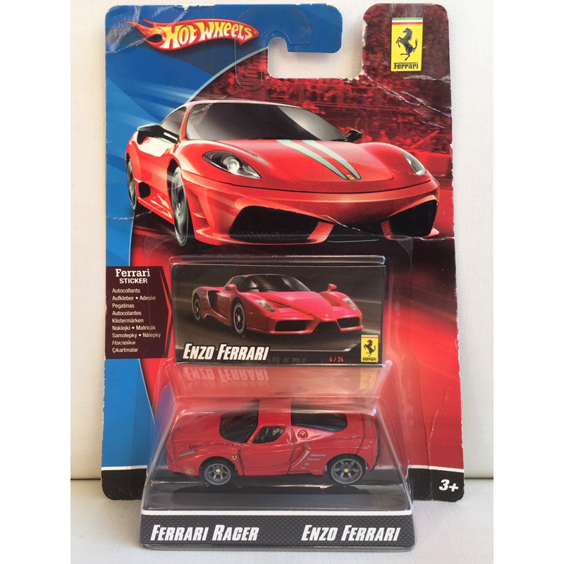 HOT WHEELS ENZO FERRARI 2009 RACER SERIES #04/24 GARIBA58 | Shopee
