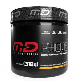 Pre Treino Focus C/beta Alanina, Arginina, Taurina - 318g Md
