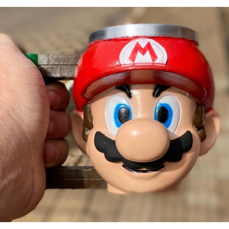 3D Carino Super Mario Magneti Del Frigorifero Della Resina Suit for