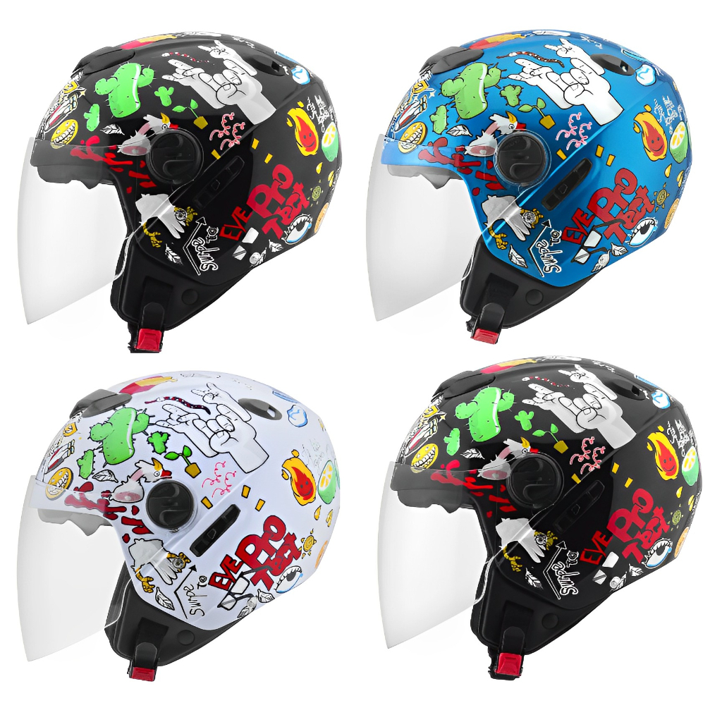 Capacete Aberto Viseira Solar Pro Tork New Atomic Universe Universo Universal Lançamento 2023 2024