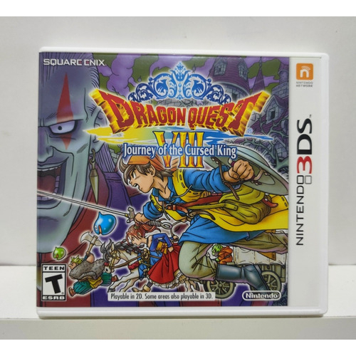 Dragon Quest VIII Journey Of The Cursed King - Nintendo 3DS - Carvalho Games