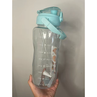 Garrafa Galão De Água 2l Squeeze Academia Treino Escola