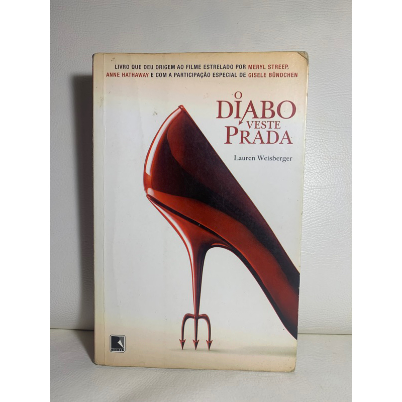 livro - o diabo veste prada (lauren weisberger) | Shopee Brasil