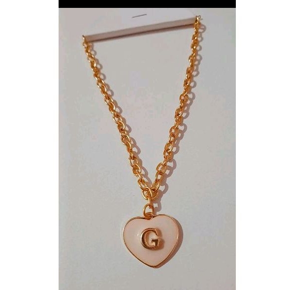 Colar letra G | Shopee Brasil