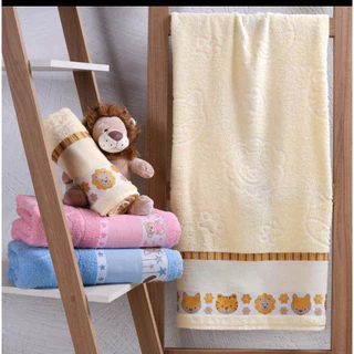 Toalha de Banho Kids Infantil Para Bordar Ponto Cruz 100% Algodão (001) em Oferta na Shopee
