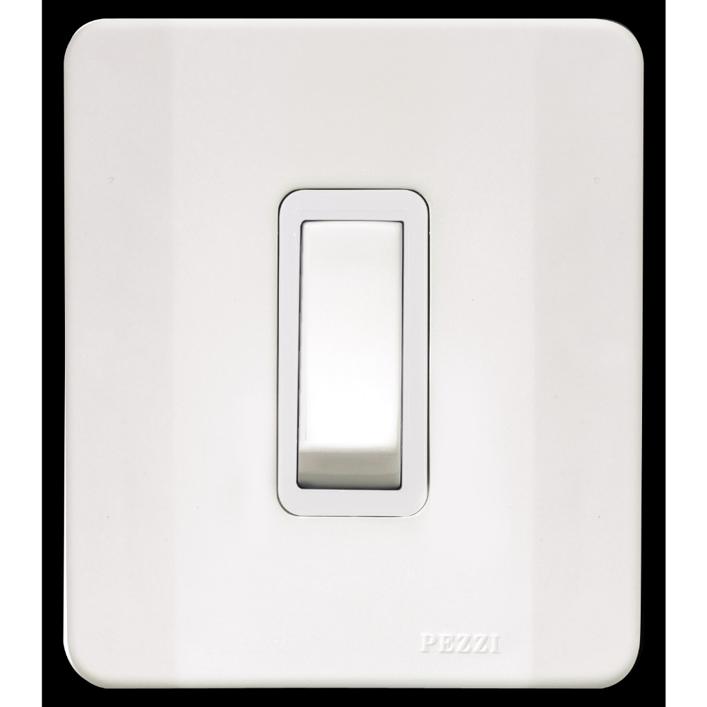 Sistema X Tomada e Interruptores 10A 250V Sobrepor Externa Marfim Pezzi