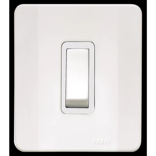 Sistema X Tomada e Interruptores 10A 250V Sobrepor Externa Marfim Pezzi