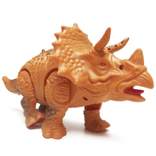 Dinossauro Robô de Brinquedo Dino Triceratops Anda Emite Sons e Luzes - Big  Bag Shop Virtual