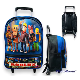 mochila escolar de rodinha roblox escolar roda