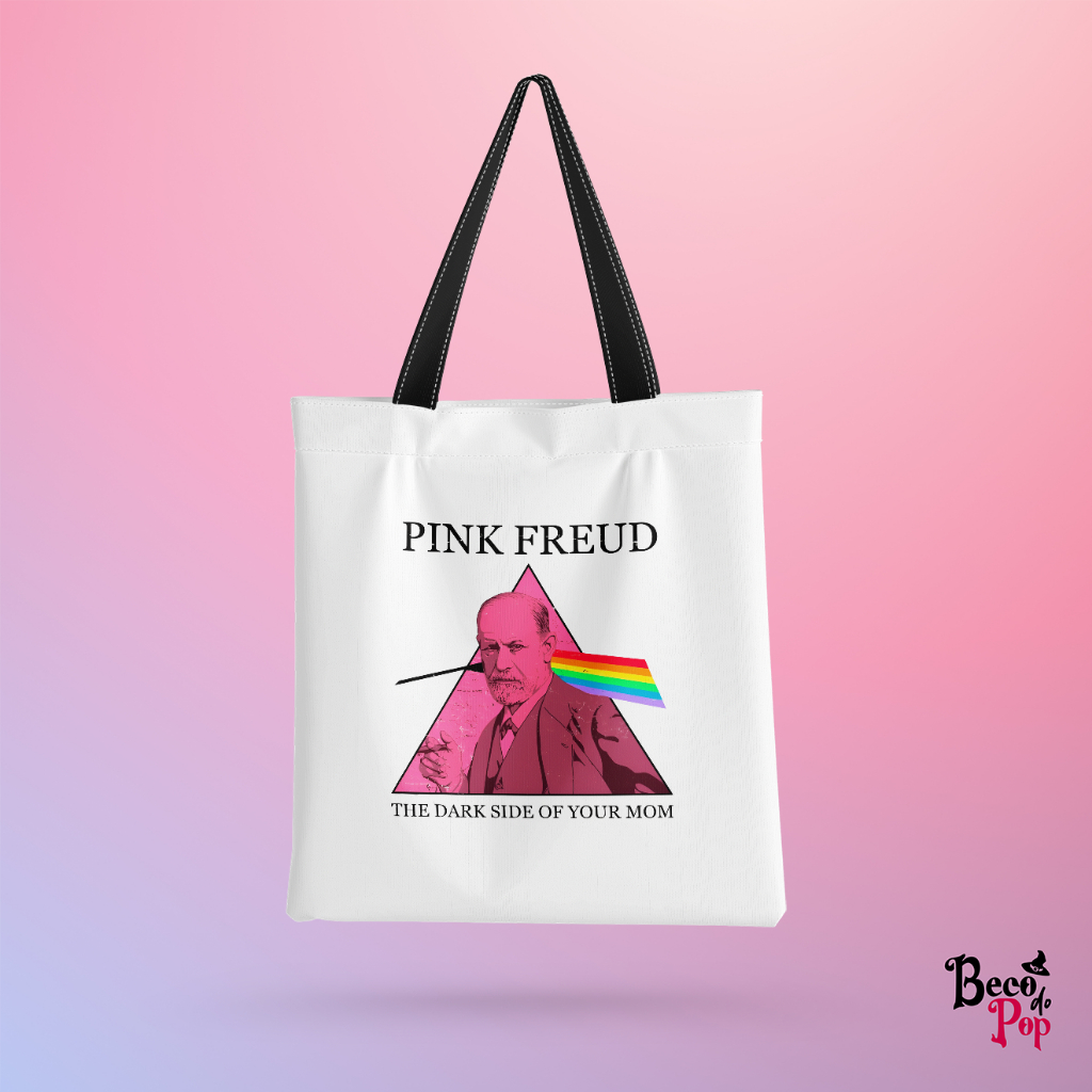 Ecobag - Pink Freud (Psicanálise)