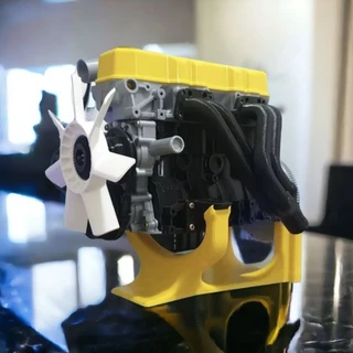 Subconjuntos Para Motor 4c Funcional Fabricado Via Impressão 3d. Decoração, treinamento e presente