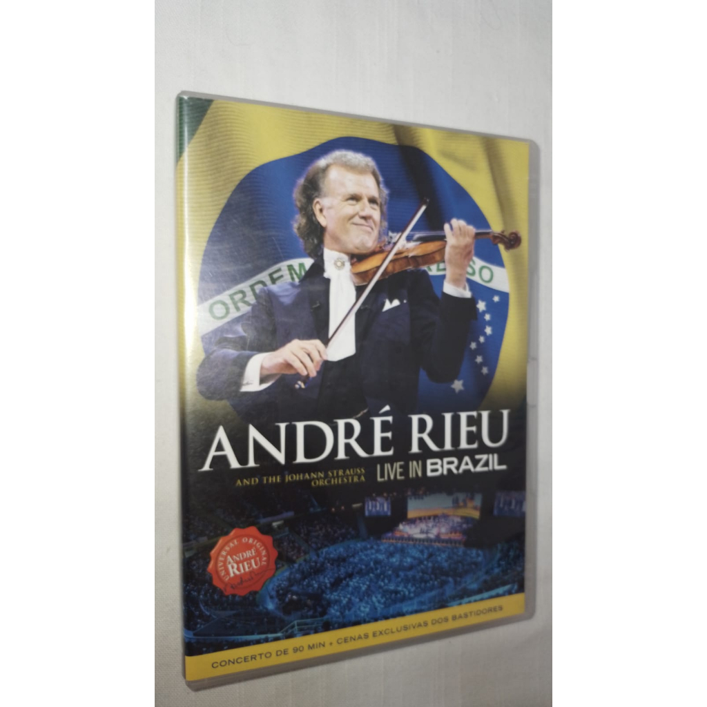 Dvd André Rieu And The Johann Strauss Orchestra - Live In Brazil ...