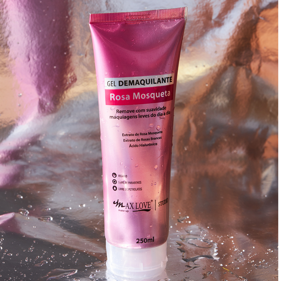 GEL DEMAQUILANTE MAX LOVE - ROSA MOSQUETA OU ANTIOXIDANTE | Shopee Brasil