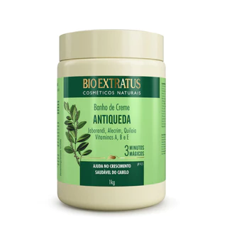 Banho de Creme Jaborandi Bio Extratus - 1Kg Antiqueda e Crescimento
